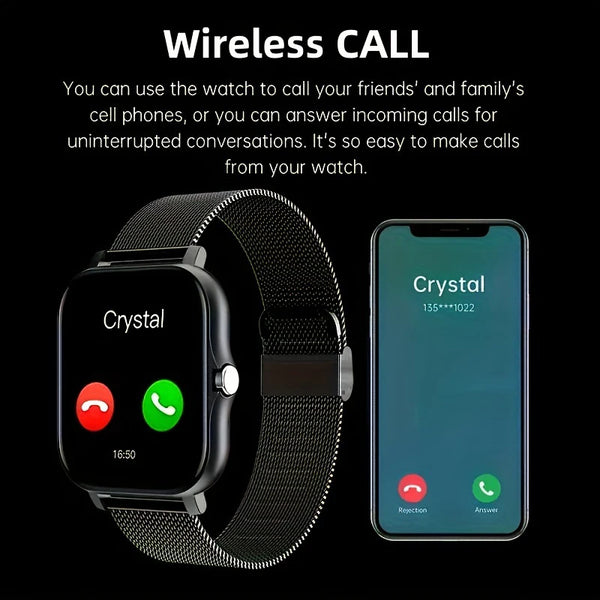 Xiaomi NEW Smart Watch Women Men Lady Gift Sport Fitness Watches Heart Rate Monitor Waterproof Smartwatch For Phones Android IOS