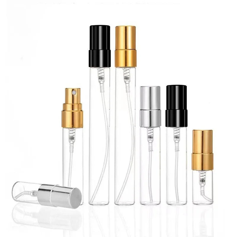 2 3 5 10ml Sample Refillable Perfume Bottle Empty Mini Spray Bottle Atomizer Container