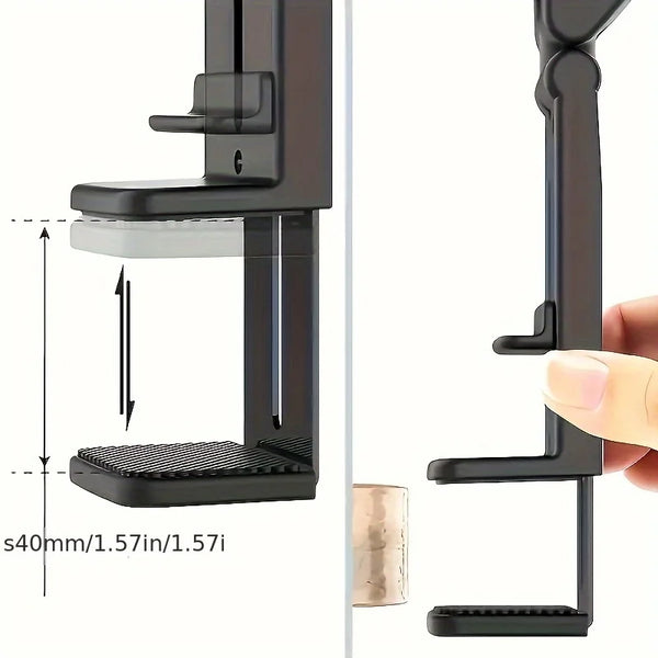 1/2pcs,Phone Holder-Car & Tabletop Mount for Hands-Free Viewing, The Ideal Gift for Travel Enthusiasts, Plane Travel Accessories
